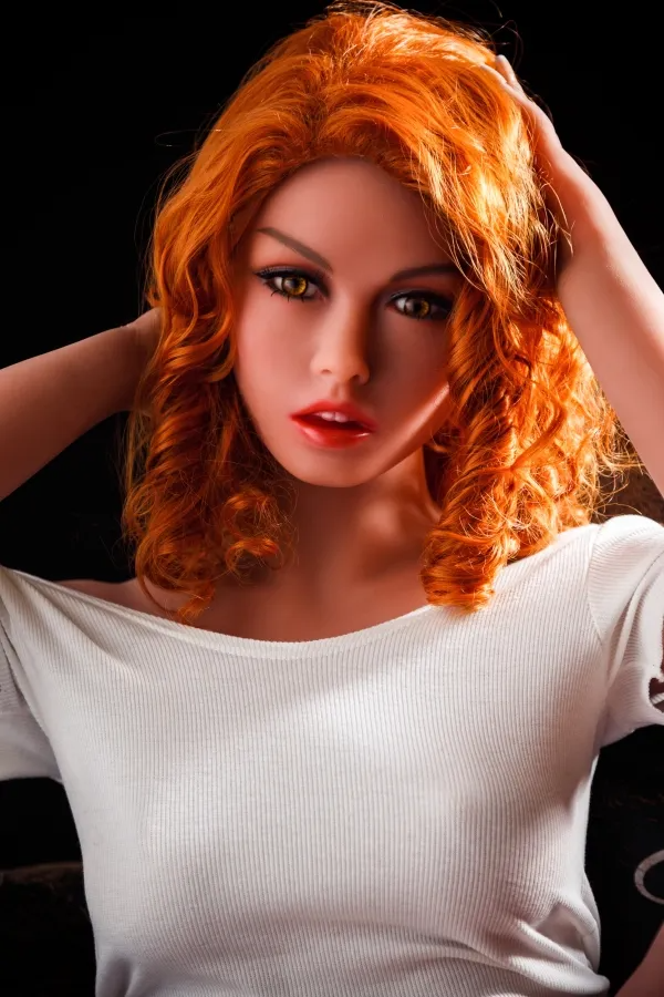 Rote Haare Gebräunt Echte Sex Doll