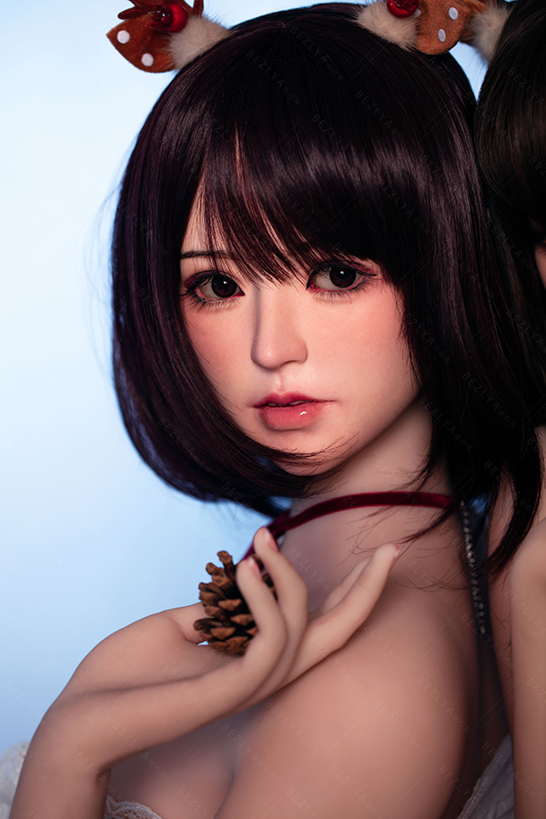 schwarzes kurzes Haar lovedoll - Blume