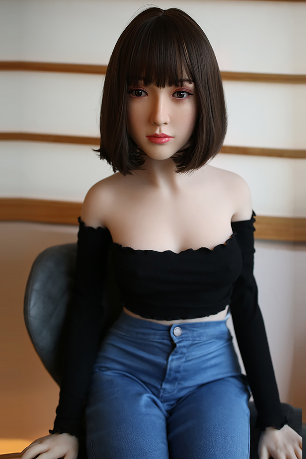 157cm Asiatische sex doll Erwachsene puppe