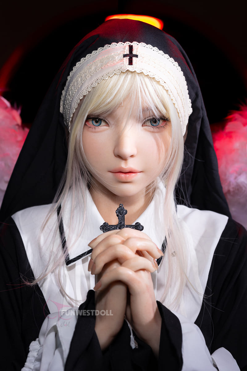 Silikon Sexpuppe Gazelle | fromme Nonne Real Sex doll