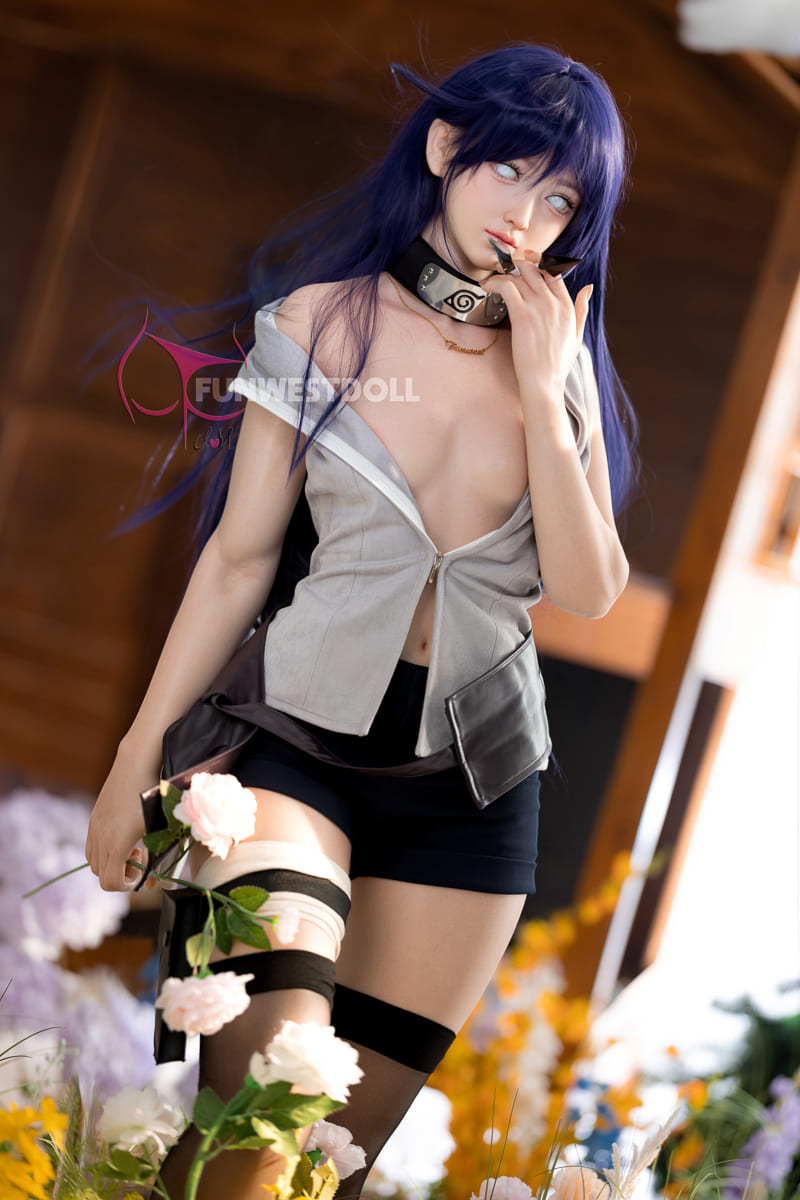 Silikon Sex doll Hinata Hyuga in 159cm A Cup