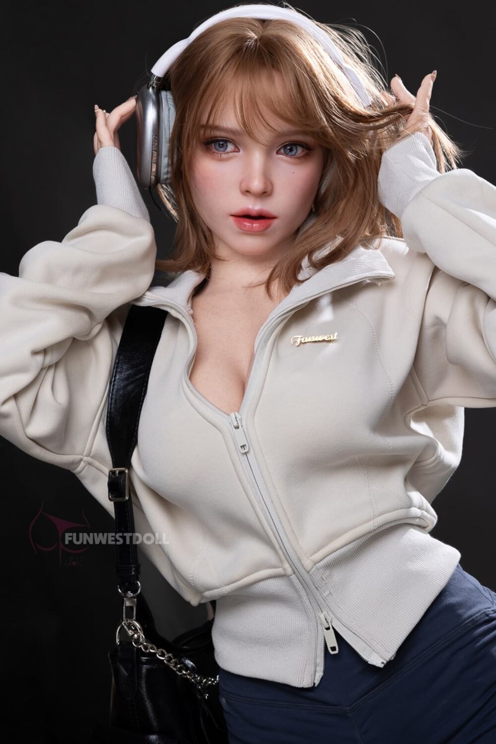 Nari: 152cm Funwest silikon sanfte feminin musikalische Sexpuppe