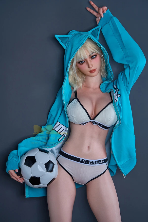 schlanke Fußball Baby sexy silikon sexpuppe
