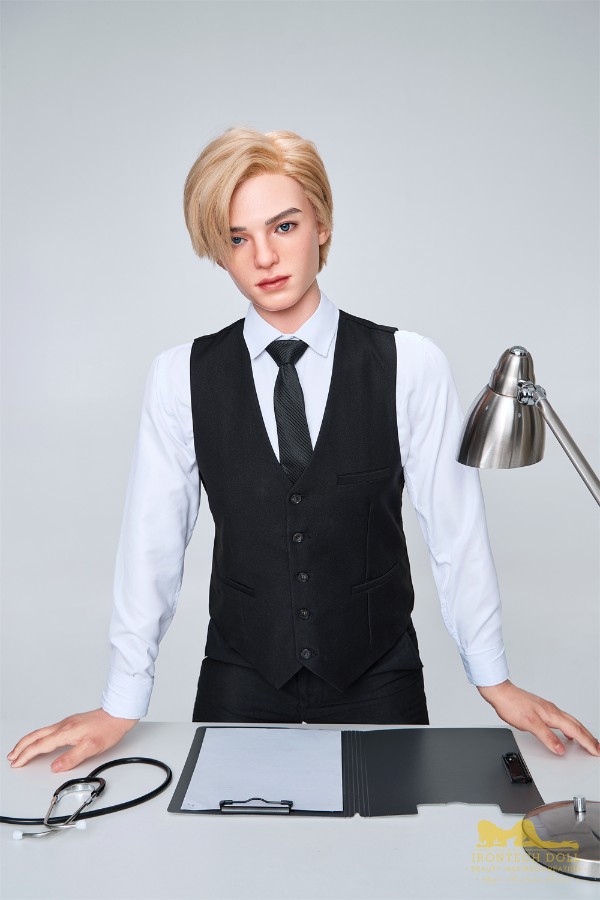 Real sexdoll mit goldenes Haar