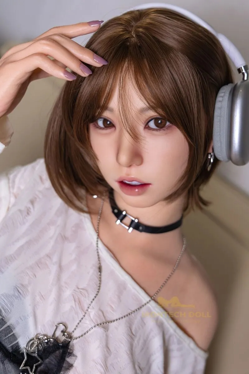 menschliche sex doll mit Bluetooth-Kopfhörernr