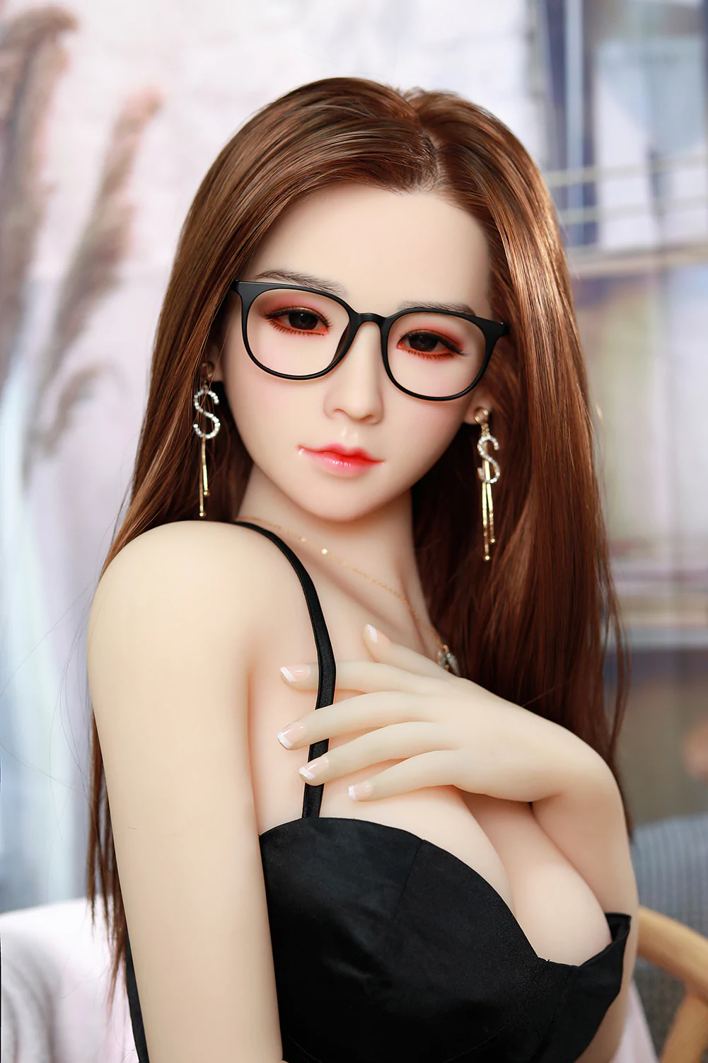 Halb-asiatische College TPE doll