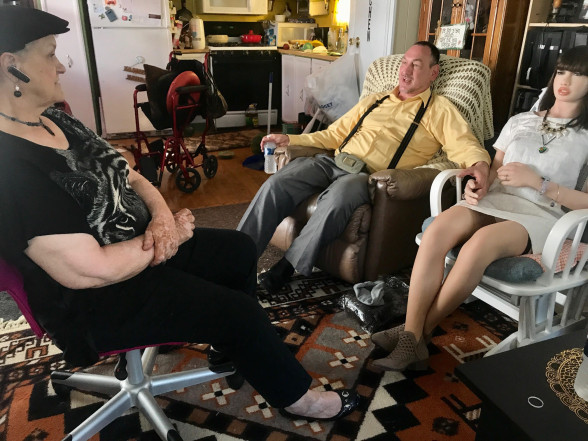 Familie von Sexpuppen