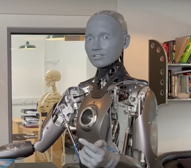 fortschrittlicher humanoider Roboter